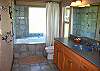 The private Master Bath with large soaking tub....aaahhhhhh