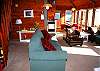 The living room is completely charming!