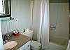 Tub/shower in master bath