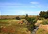 The backyard opens to thousands of acres of open space...