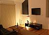 Upstairs sitting room with futon