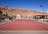Community tennis court