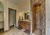Master bathroom has 2 large walk-in closets, shower and soaking tub