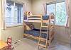 Bunk beds on first level