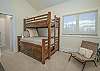 3rd Bedroom - Bunk Bed (Single over Full with Pull-Out Twin Trundle) with En Suite Bathroom (2nd Floor)