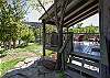 Covered deck off the Main Living Space overlooking the Animas River