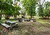 Gas fire pit on the Animas River (2 bedroom cabin)