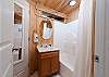 2nd Bathroom - Ground Floor - Shared by the 2nd and 3rd Bedrooms (3 Bedroom Cabin) 