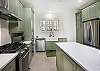 Gourmet, Fully Stocked Kitchen - Gas Stove and Kitchen Island