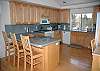 Bright and beautiful this kitchen is outfitted to fulfill all of your cooking needs during your vacation.