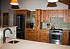 Beautiful new stainless appliances.