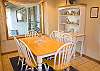Breakfast nook off of kitchen