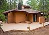 This nice large deck wraps from the fronts of the home to the back.