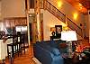Large flat screen TV in Great Room.