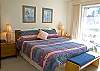 The master bedroom is complete with a TV/VHS. Rest up to enjoy all of the great outdoor activities Sunriver has to offer!