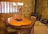 Enjoy great meals and conversation in this dining room!