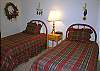 Downstairs Twin Bedroom. Young or older, your kids will enjoy this brightly decorated downstairs bedroom.