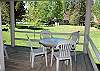 Enjoy your morning coffee, lunch or watch the little ones play in the yard.  You will enjoy this deck any time of the day.