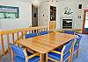Dining room table will seat 6.
