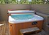 Hot tub will be ready for for you upon arrival.