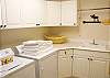 A full size washer and dryer are ready for your use.  Access to the swimming pool and Mavericks are included when you stay in this home.