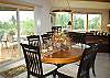 Enjoy a wonderful meal inside or outside on the covered deck.