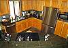 Granite and stainless a cook's dream.