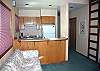 This wonderful little apartment comes complete with a hide-a-bed couch, 2 chairs, TV, stereokitchen with stove, double sink, dishwasher, refrigerator, bathroom with tub/shower, TV, stereo and a small loft.