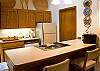This home has 2 complete kitchens. This is the smaller of the two that resides next to the den.