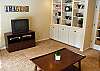Private den/family room with TV.