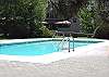 The pool was right outside our door. With 3 kids that was quite a bonus.