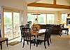 Another view of the dining room into the living room.