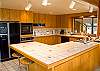 Nice and spacious kitchen.