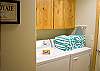Downstairs laundry room