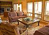 Another view of the spacious living room.