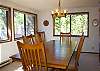 Plenty of room at this table to seat the whole family for a great gathering.