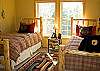 Twin Room Upstairs shares Hall Bath