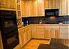 This kitchen has lots of cabinet space, double ovens, and a great flow for cooks who enjoy entertaining.