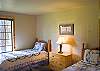 Nice bright Twin Bedroom downstairs.