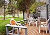 Enjoy this patio with family and friends.