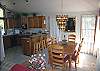 Open floor plan lends to conversation from all areas.