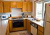 Kitchen has everything you'll need
