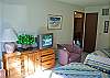 Double Queen Bedroom upstairs with TV.