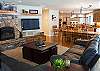 Dining area is open to kitchen and to the great room for casual gatherings were everyone can take part in the conversation.