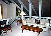 Upstairs loft sitting area.
