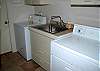 This home includes a full size washer and dryer.