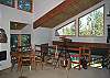Loft with a telescope to look at the stars.
