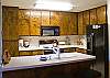 Fully stocked kitchen for your cooking pleasure.