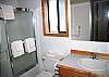 Tub and shower combo.
