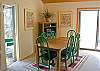 Seating for 6!  Plenty of light in the dining room!